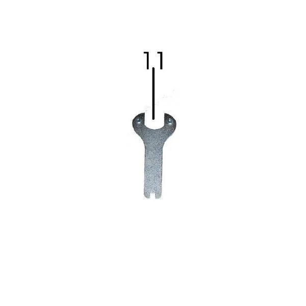 Double-ended spanner 27x7 for tools, original Ural carburetor sidecar models, via Moto Side Aventure, Ural sidecar dealer
