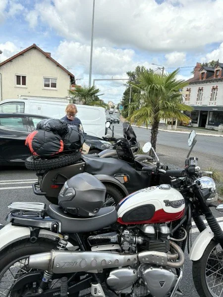 Départ du Puy de Dôme en direction&nbsp;de Tours 