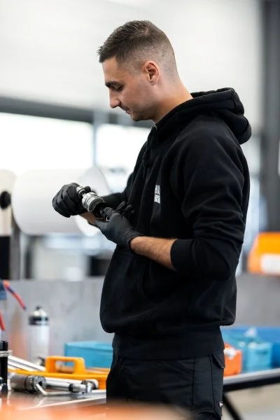 Photographie de l'usine Shock Factory