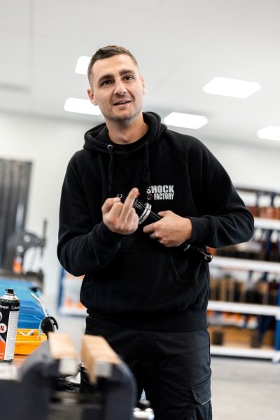 Photographie de l'usine Shock Factory