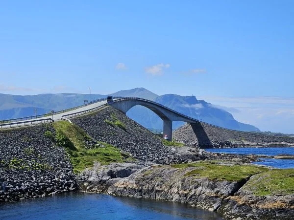 Route de l'Atlantique avant Kristiansund 