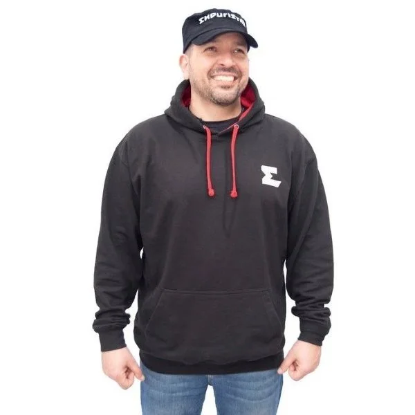Black hoodies with Enduristan logo are accessories for Ural sidecars offered by Moto Side Aventure.