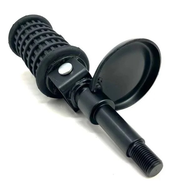Reposapiés para el pasajero, negro