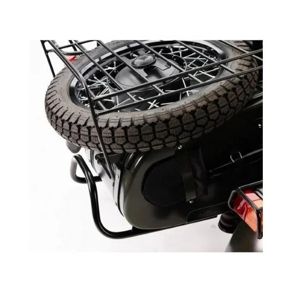 Parachoques negro trasero para sidecar, de serie, accesorio para sidecar Ural a través de Moto Side Aventure (distribuidor de sidecares Ural)