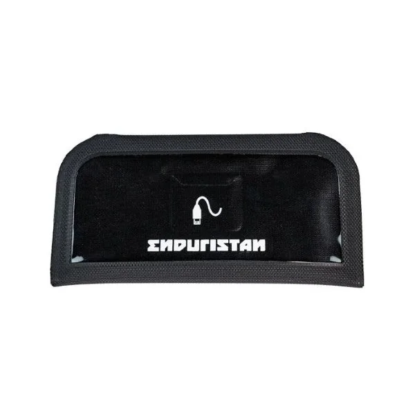 Large handlebar bag with pocket for replacement card Enduristan