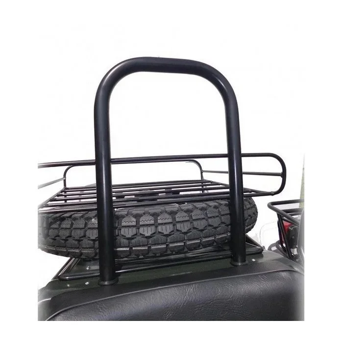 Arceau de sécurité passager sidecar (chrome ou noir), accessoire pour side-car Ural via Moto Side Aventure (concessionnaire side-car Ural)