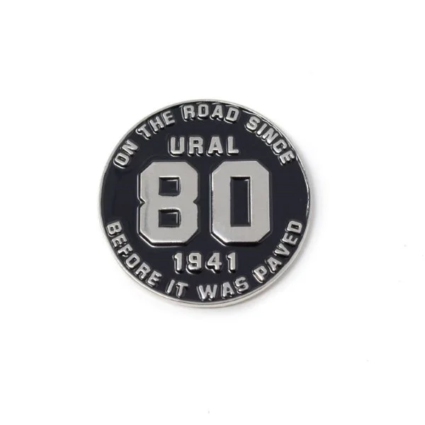 80th Anniversary Logo Badge 28 mm Round
