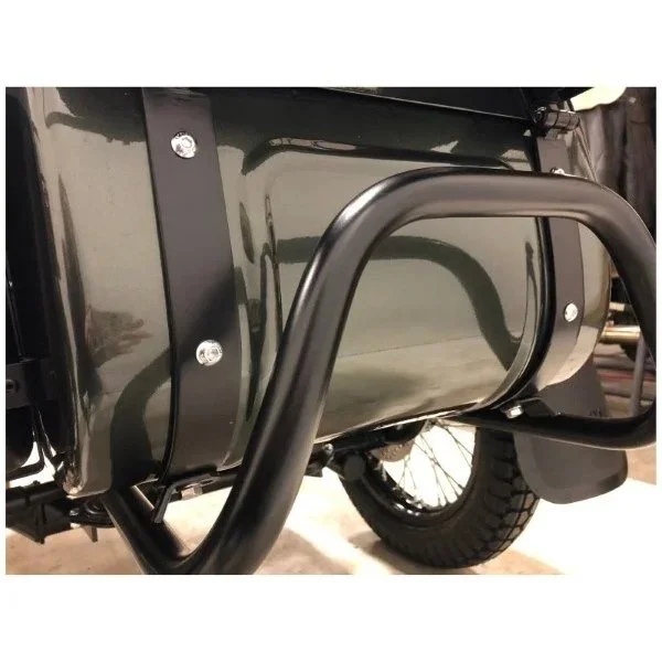 Parachoques trasero negro para sidecar, accesorio para sidecares Ural a través de Moto Side Aventure (distribuidor de sidecares Ural)