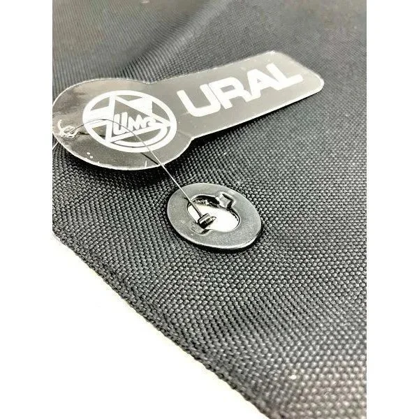 Funda de vinilo negra para el parabrisas (modelos anteriores a 2012), accesorio para sidecar Ural a través de Moto Side Aventure (distribuidor de sidecares Ural)