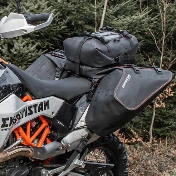 Bolsa grande Sidekick Enduristan 20 (20L), accesorio para sidecar Ural a través de Moto Side Aventure (distribuidor de sidecares Ural)