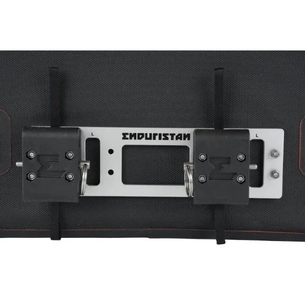 Mounting bracket for Enduristan Monsoon Evo fender compatible with Ural Motorcycles sidecars.