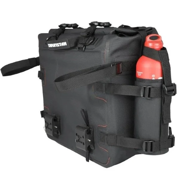 Enduristan Lateral Monsoon Evo Saddlebag, Ural sidecar accessory via Moto Side Aventure (Ural sidecar dealer)