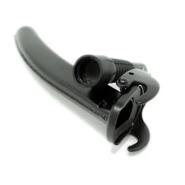 Pico vertedor para bidón negro, accesorio para sidecar de Moto Side Aventure (distribuidor de sidecares Ural)