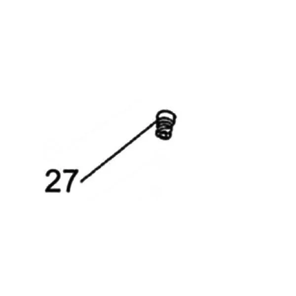 N°27 Upper spring support for telescopic fork spare parts (carburetor part)