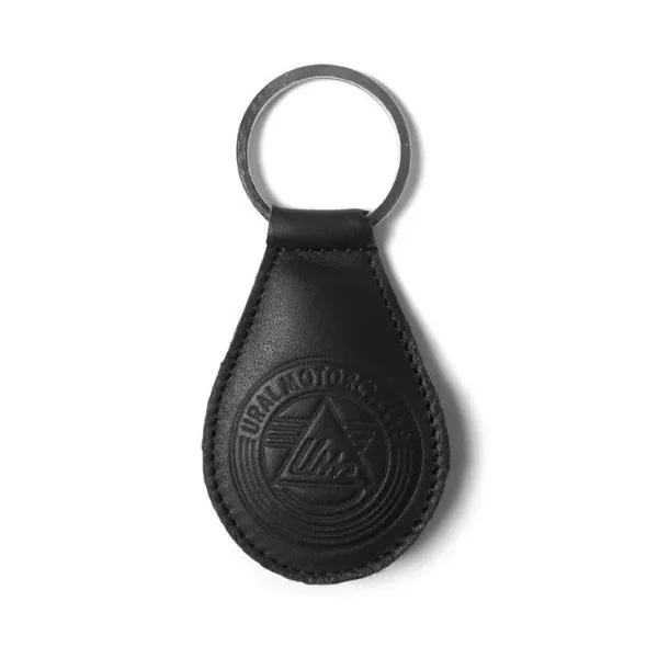 Llavero de cuero con el logotipo de Ural