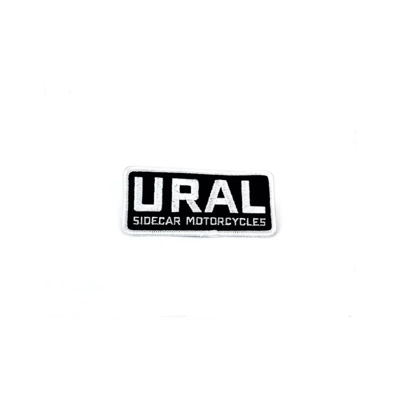 Patch Brodé Ural Charbon, accessoire pour side-car Ural via Moto Side Aventure (concessionnaire sidecar Ural)