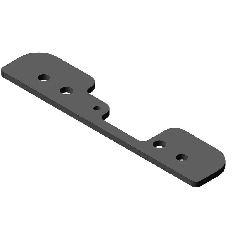 N°53 Rear baseplate for 2/3 seat or seat bench since 2021 for the motorcycle frame
