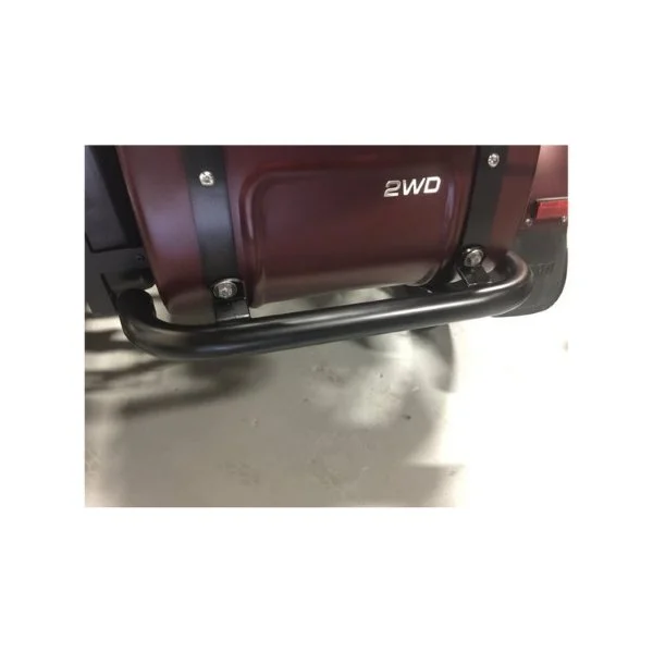 Reinforced sidecar rear bumper black is an acessory for Ural sidecars via Moto Side Aventure