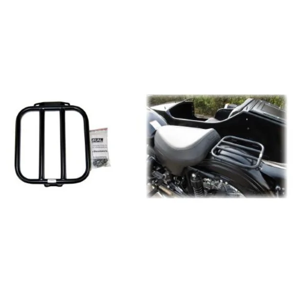 Portaequipajes y guardabarros trasero estándar para motocicleta con asiento de 2/3