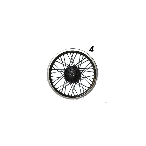Roues complètes Street pour Buggy Absima 2530001 5 rayons noir 1:8 2 pc(s) Conra