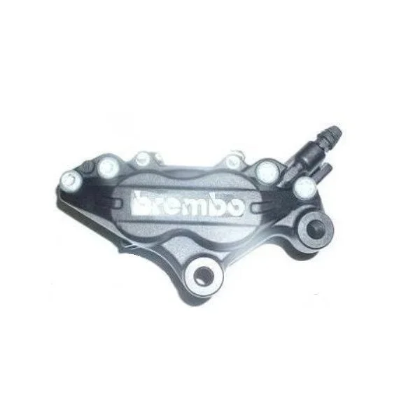 N°2 Étrier de frein avant Retro pour fourche télescopique depuis 2009 (Brembo) pour système de freinage Brembo (pièce carbu)