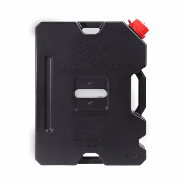 Bidon eau Overland, accessoire Overland pour side-car Ural via Moto Side Aventure (concessionnaire sidecar Ural)