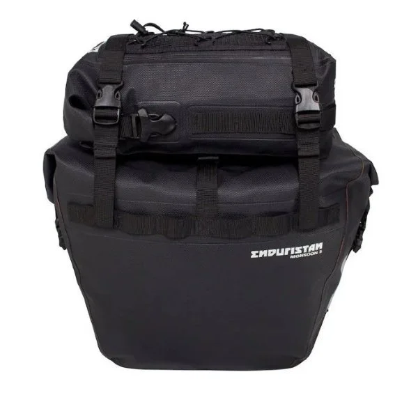 XS Base Pack from Enduristan is as an accessory of luggage and support for every sidecars Ural via Moto Side Aventure