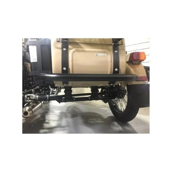 Parachoques trasero negro para sidecar, accesorio para sidecares Ural a través de Moto Side Aventure (distribuidor de sidecares Ural)
