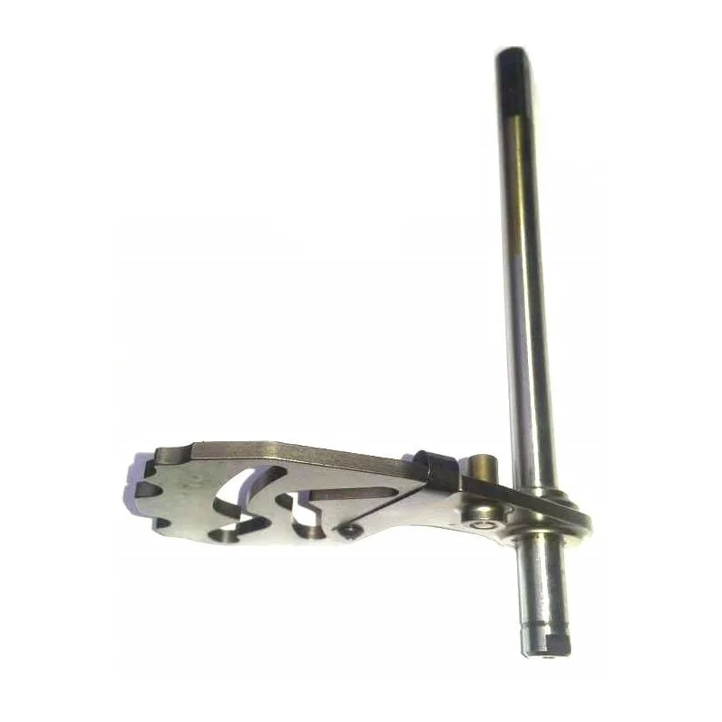 Shift quadrant with shaft complete for shifter, original Ural Motorcycles spare part for sidecar via Moto Side Aventure (Ural sidecar dealer)