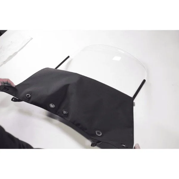 N°1 Sidecar windscreen and bracket assembly since 2013 for the windshield (carburetor part)