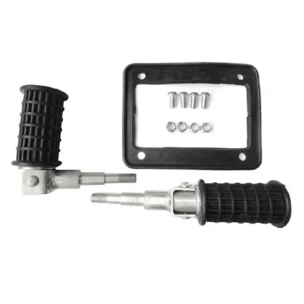 Kit de montaje del asiento trasero del tractor con reposapiés para el pasajero