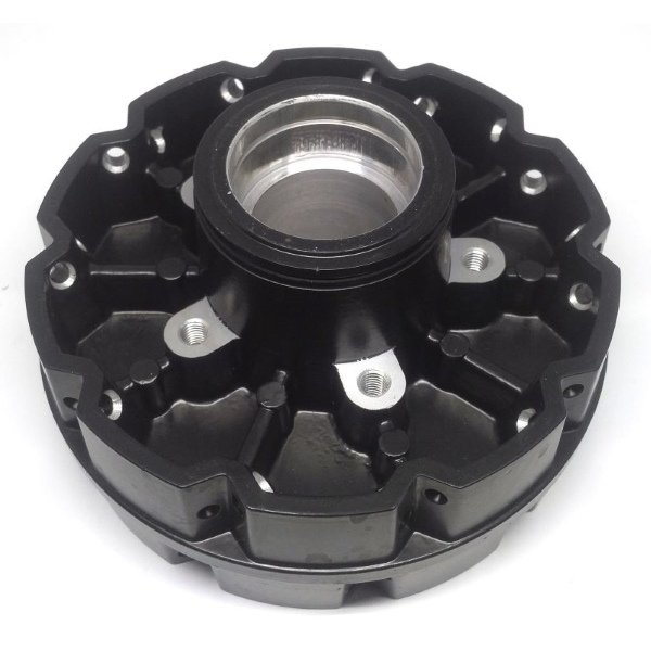 Sidecar wheel hub 2WD new generation black since VIN 230406, original Ural Motorcycles spare part for sidecar via Moto Side Aventure (Ural sidecar dealer)