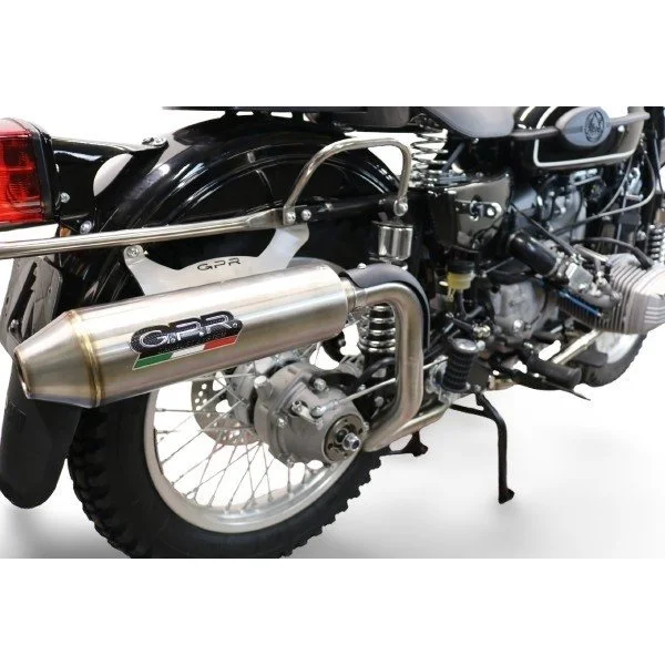 Échappement GPR avec catalyseur - Ural Gear Up 2020/2024 (OFF-ROAD) est un accessoire pour side-car Ural via Moto Side Aventure (concessionnaire side-car Ural)