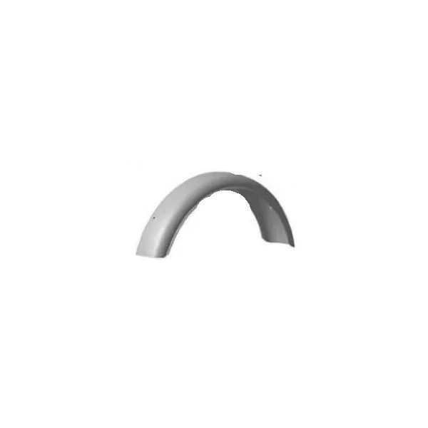 N°3 Front wheel fender since 2008 black with double white pinstripes (101) for the telescopic fork (carburetor part)