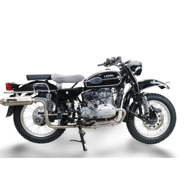 Échappement GPR Ligne Racing avec dbkiller sans homologation - Ural Gear Up 2020/2024 (OFF-ROAD) est un accessoire pour side-car Ural via Moto Side Aventure (concessionnaire side-car Ural)