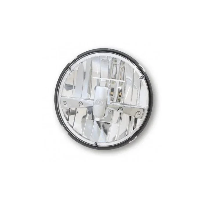 L'insert de phare LED noir est un accessoire sidecar Ural via Moto Side Aventure (concessionnaire side-car Ural)