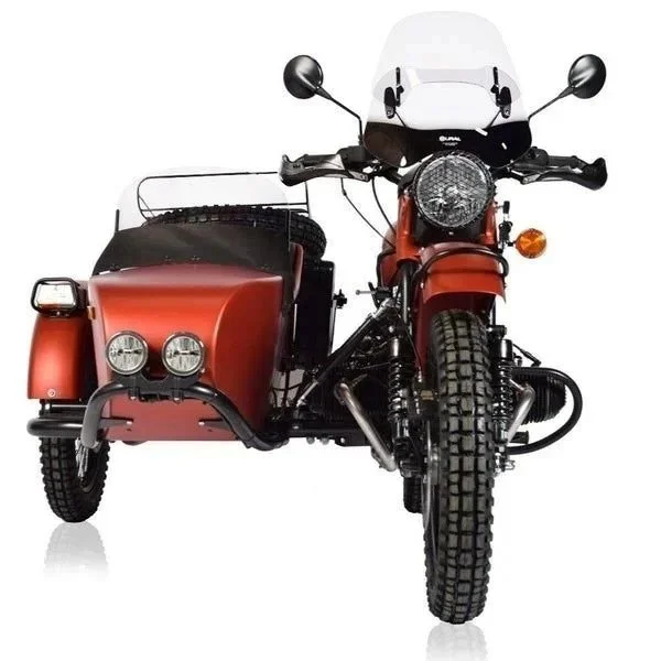 Parabrisas Touring ajustable Ural ahumado, accesorio para sidecar Ural a través de Moto Side Aventure (distribuidor de sidecares Ural)