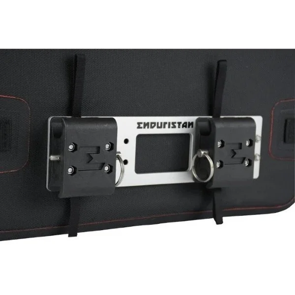 Mounting bracket for Enduristan Monsoon Evo fender compatible with Ural Motorcycles sidecars.