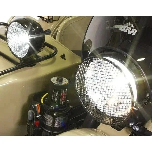 Kit de proyectors, accesorio para sidecar Ural a través de Moto Side Aventure (distribuidor de sidecares Ural)