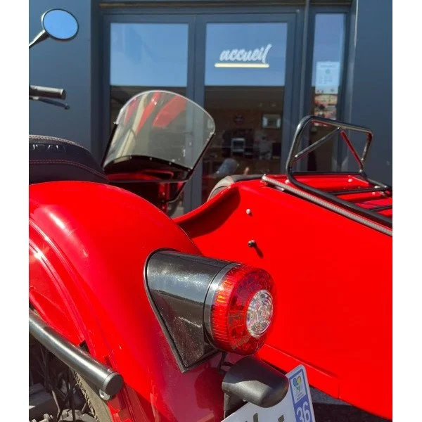 Ural Ct Octobre rouge série limitée 2/20 de 2016 à une roue motrice, side-car d'occasion en dépôt/vente via Moto Side Aventure