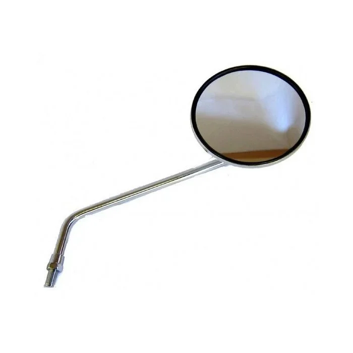 Le rétroviseur chromé droit est un accessoire pour side-car Ural via Moto Side Aventure (concessionnaire side-car Ural)