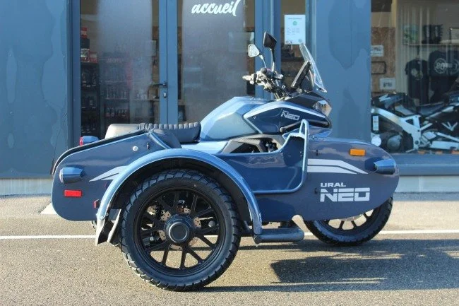 Présention du side-car Ural Neo 500, nouveau modèle de side-car Ural