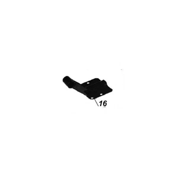 N°16 Support of front saddle without rubber bushing for the front seat (carburetor part)