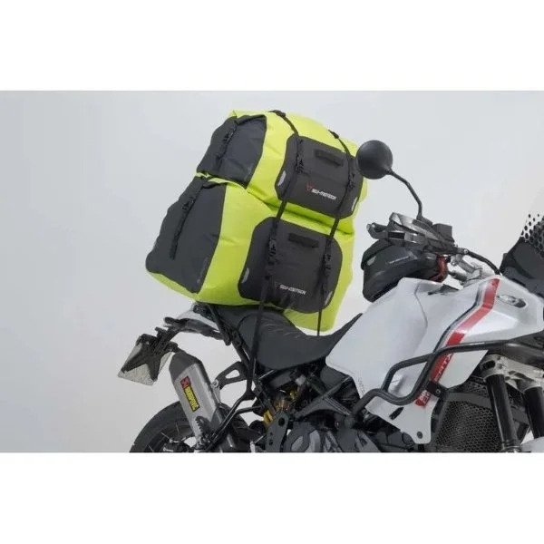 Bolsa de sillín Drybag 600 amarilla, impermeable, 60 l, accesorio para sidecar Ural a través de Moto Side Aventure (distribuidor de sidecares Ural)