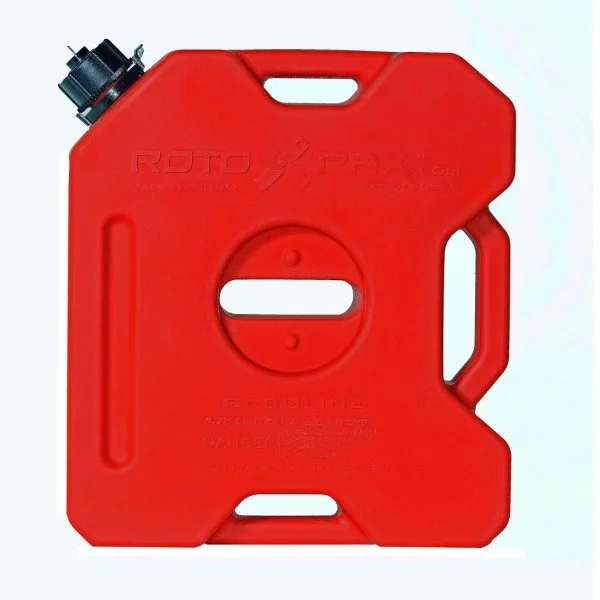 Bidon Rotopax, accessoire pour side-car Ural via Moto Side Aventure (concessionnaire sidecar Ural)