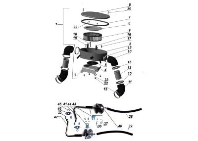 Admission depuis 2008 - Pièces Carburateurs