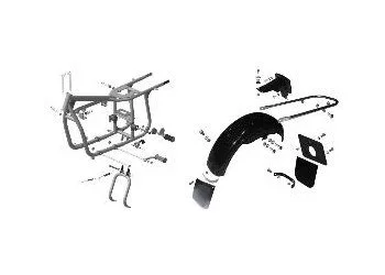 Châssis de la Moto - Pièces EFI