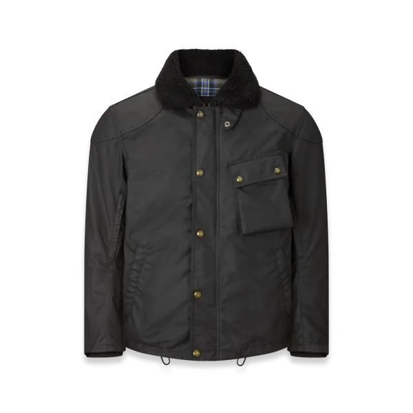Belstaff Convoy jacket black, perfect for sidecar adventures Ural