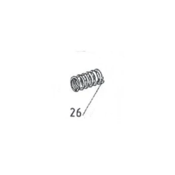N°26 Outer valve spring until 2007 for the camshaft and valve train (carburetor part)