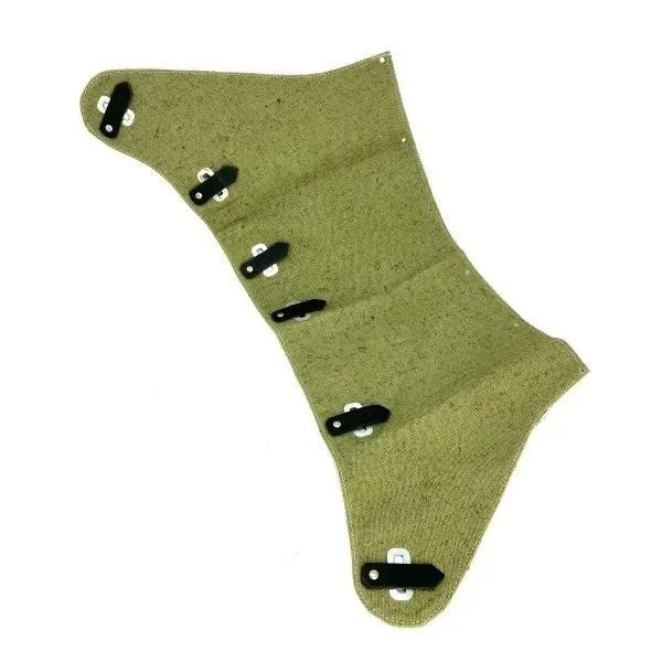 Bâche de pare-brise de side-car en toile verte avant 2012